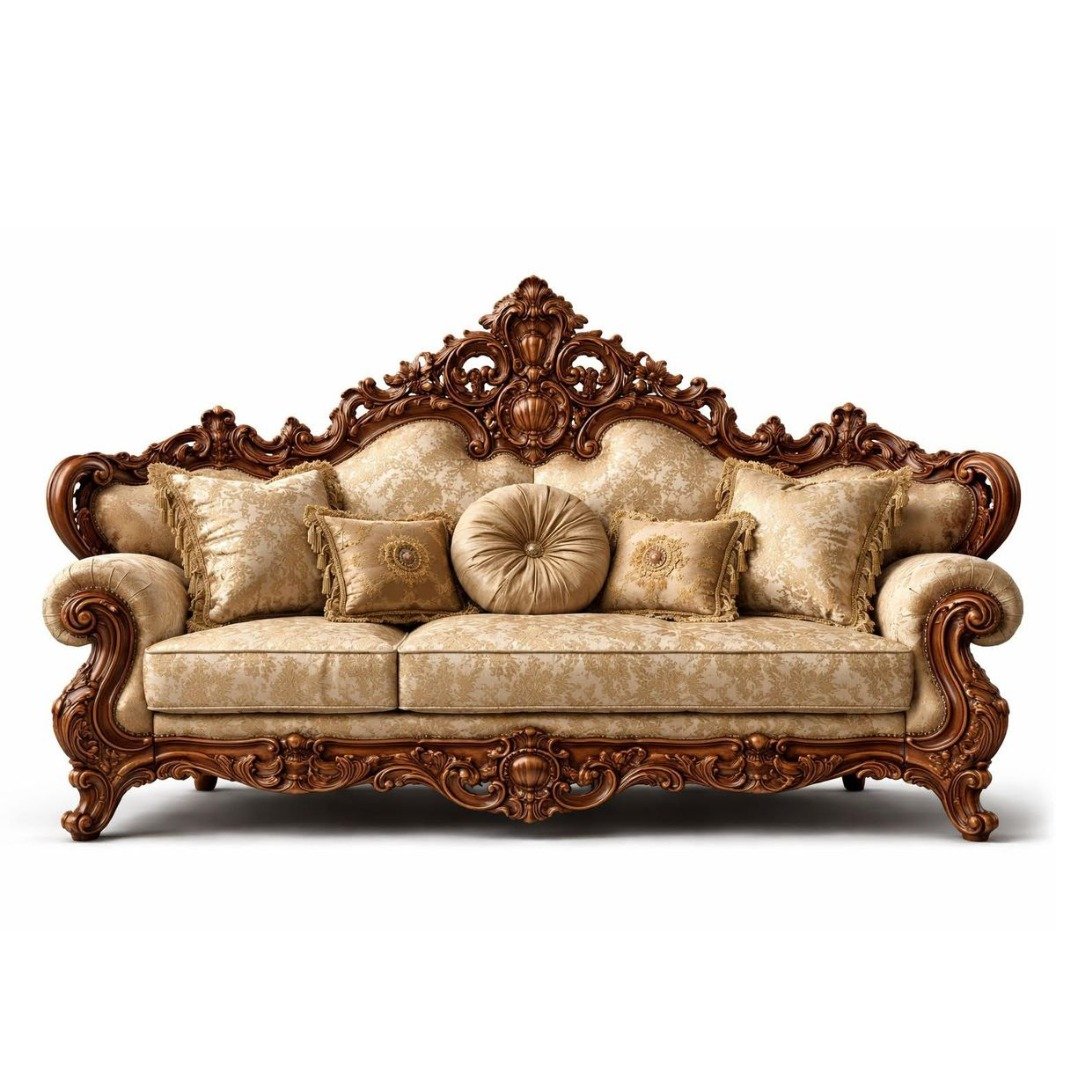 Royal Carved Luxury Sofa