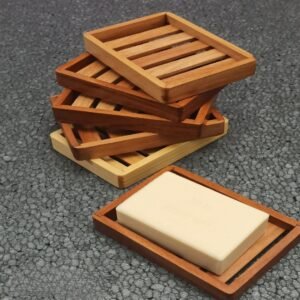 Natural Wood Soap Holder