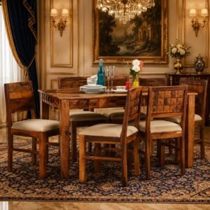 Classic Wooden Table Set