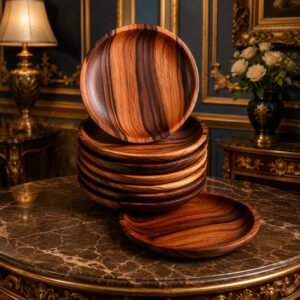 Natural Wooden Serving Plate