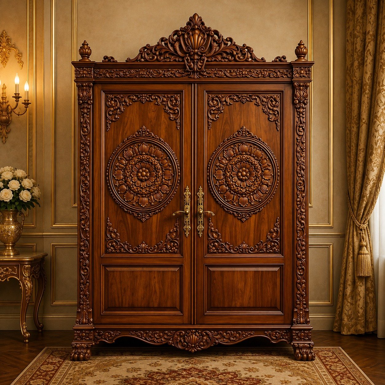 Regal Heritage Wooden Almirah