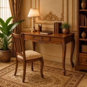 Regal Heritage Carved Study Table