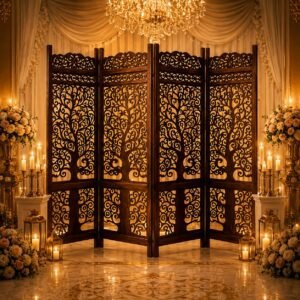 Royal Tree of Life Wooden Partition